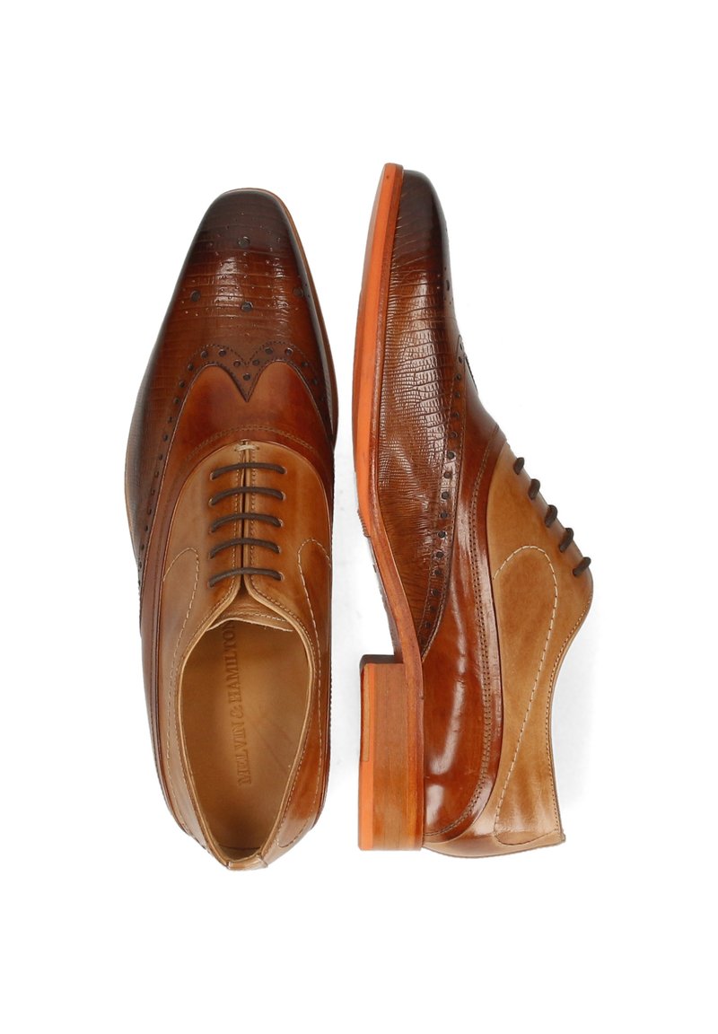 Herren Klassische Schnürer | Melvin & Hamilton LEWIS GUANNA Schnürer brown/braun - OX06524 Herren Klassische Schnürer | Melvin & Hamilton LEWIS GUANNA Schnürer brown/braun - OX06524
