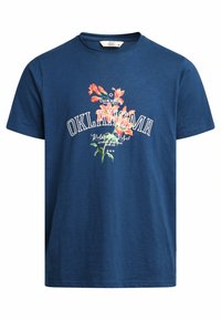 AMARI TEE REGULAR FIT - Triko s potiskem - poseidon blue