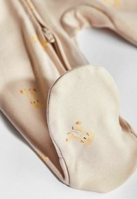 Next BEAR 3 PACK - Strampler - oatmeal cream