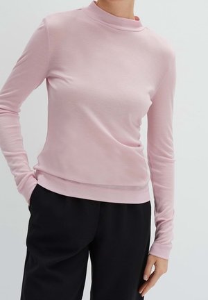 Top s dlouhým rukávem - pink