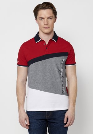 SHORT SLEEVE - Polo marškinėliai - rojo red