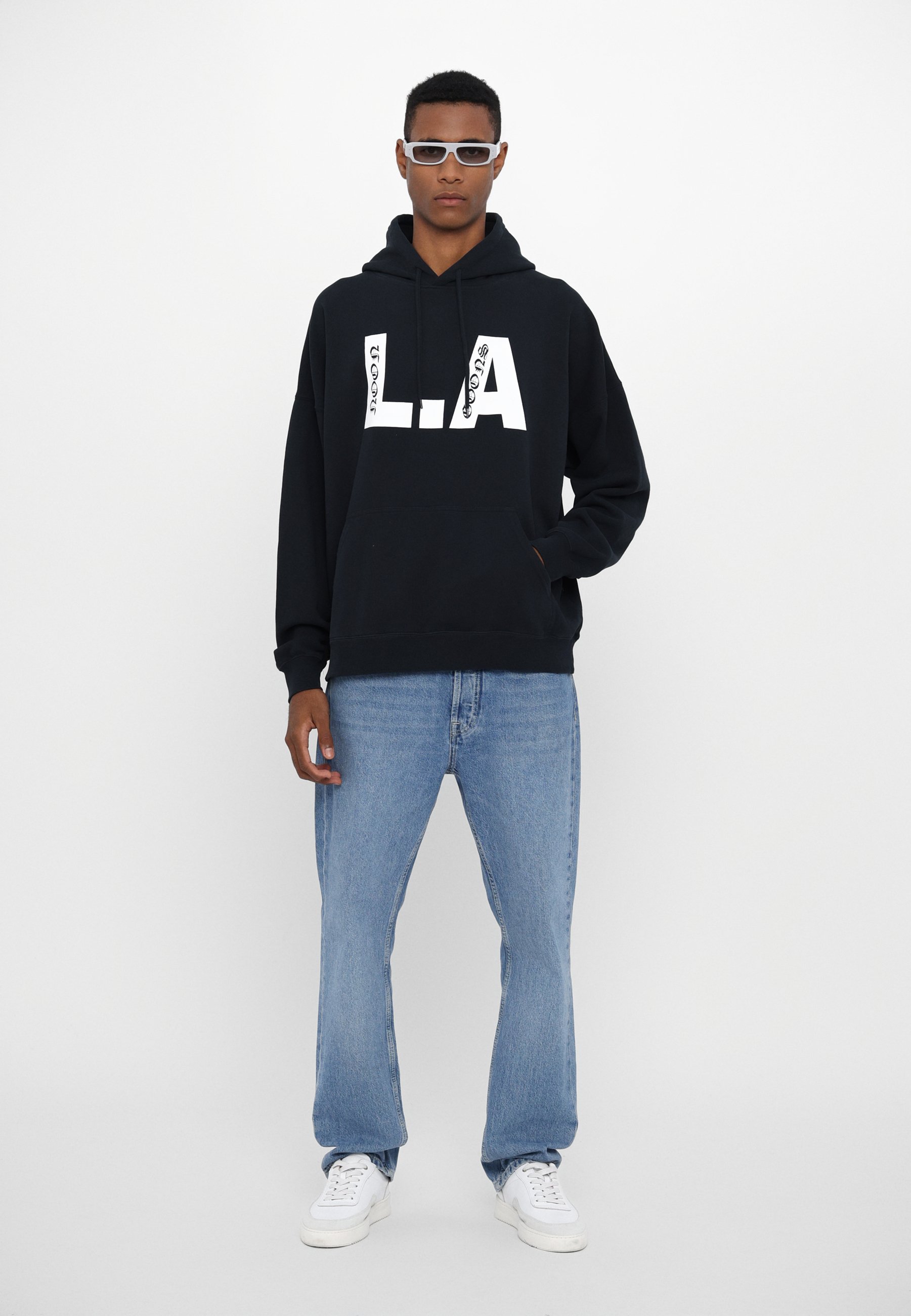 Noon Goons LA HOODIE UNISEX - Hoodie - dark navy/blue - Zalando.co.uk