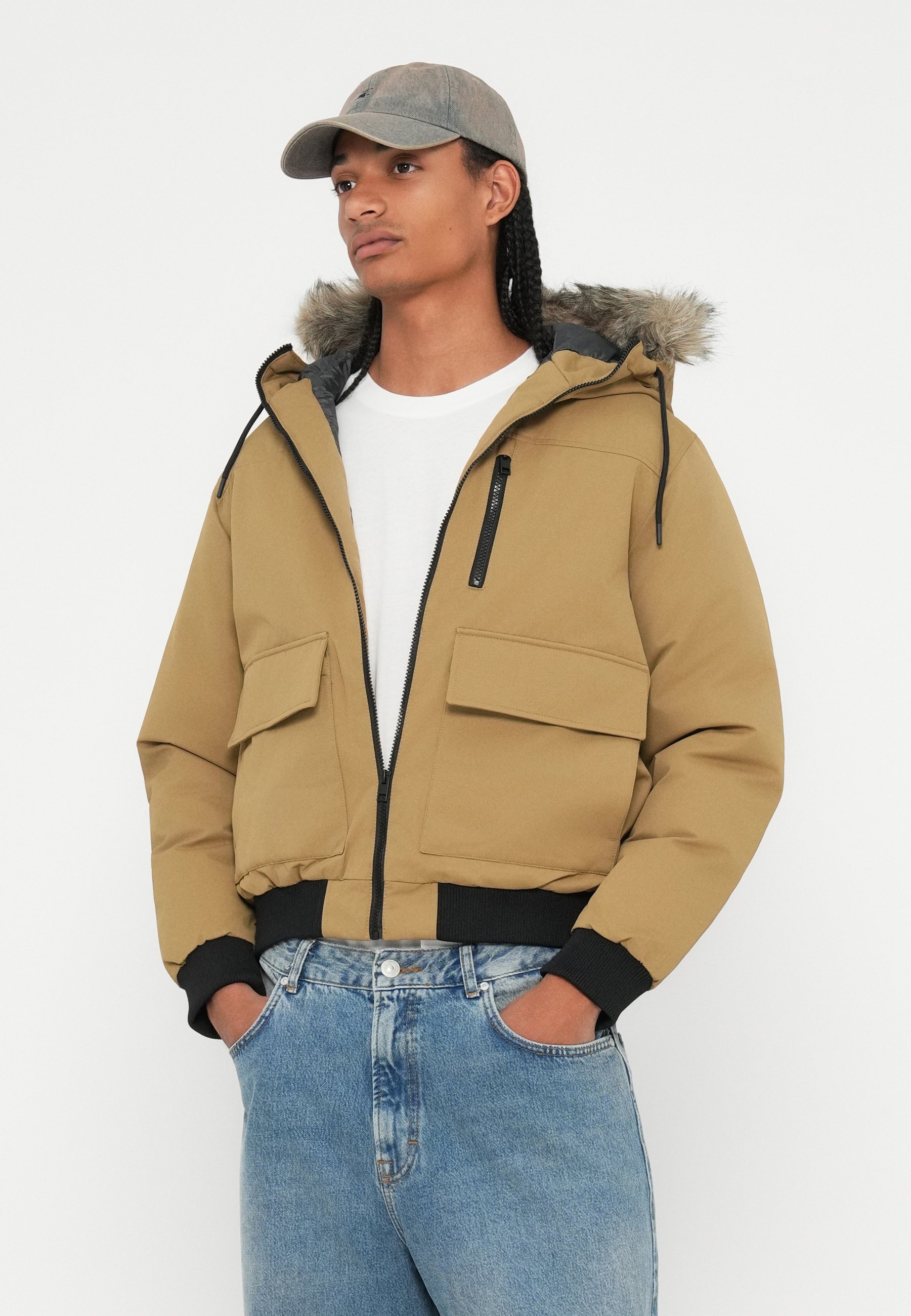 23-24 PUBLIC GENERAL ジェネラル 153 Jack & Jones JJCHARLIE - Kurtka zimowa/jasny brąz - Zalando.pl