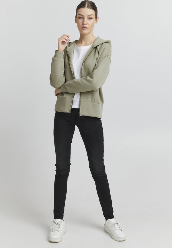 OXHOLUNDER - Zip-up sweatshirt - seagrass4