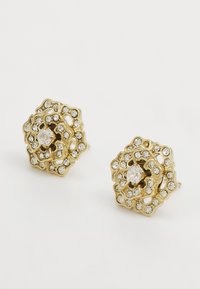 Guess LE FLEUR - Pendientes - yellow gold-coloured