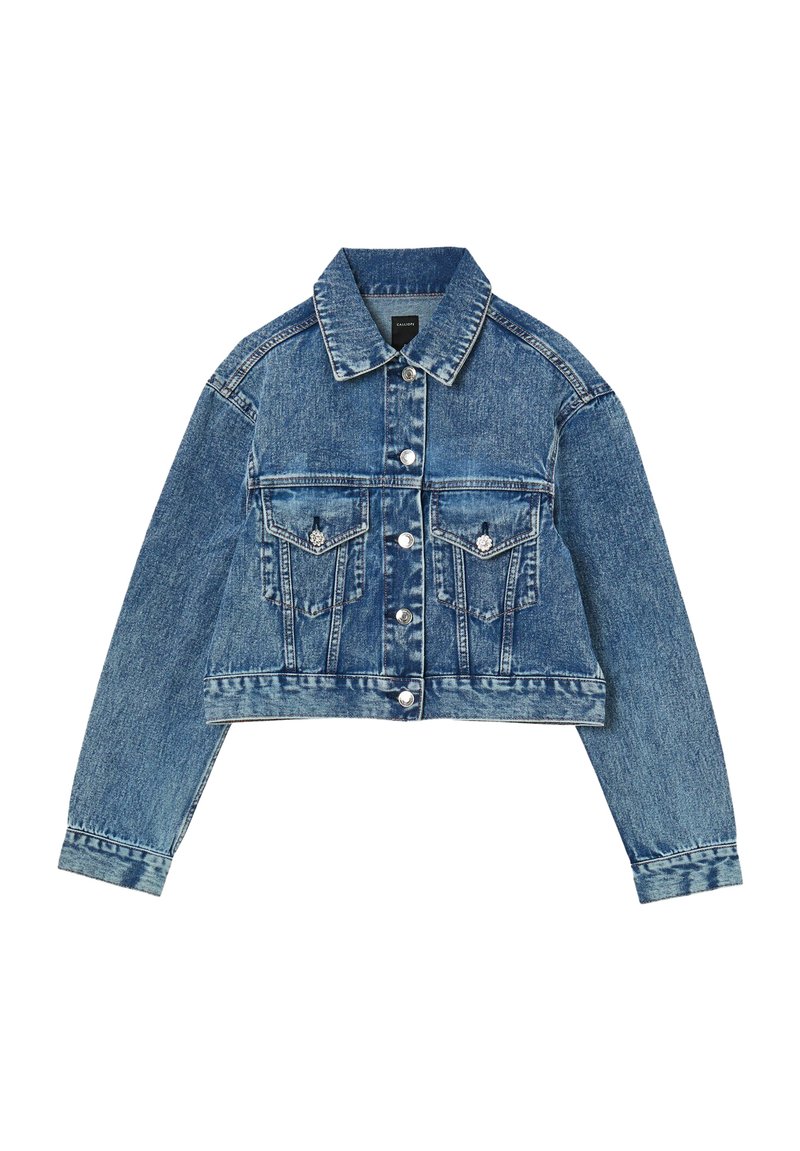 Jeans Liu Jo Guarantee Giacca Giacca Jeans Donna Con Strass