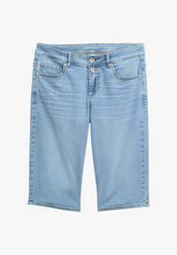 TOM TAILOR Bermuda jeans shorts voor dames, 10281 - Mid Stone TOM TAILOR Bermuda jeans shorts voor dames, 10281 - Mid Stone