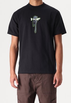 HUF, T-Shirt print - black