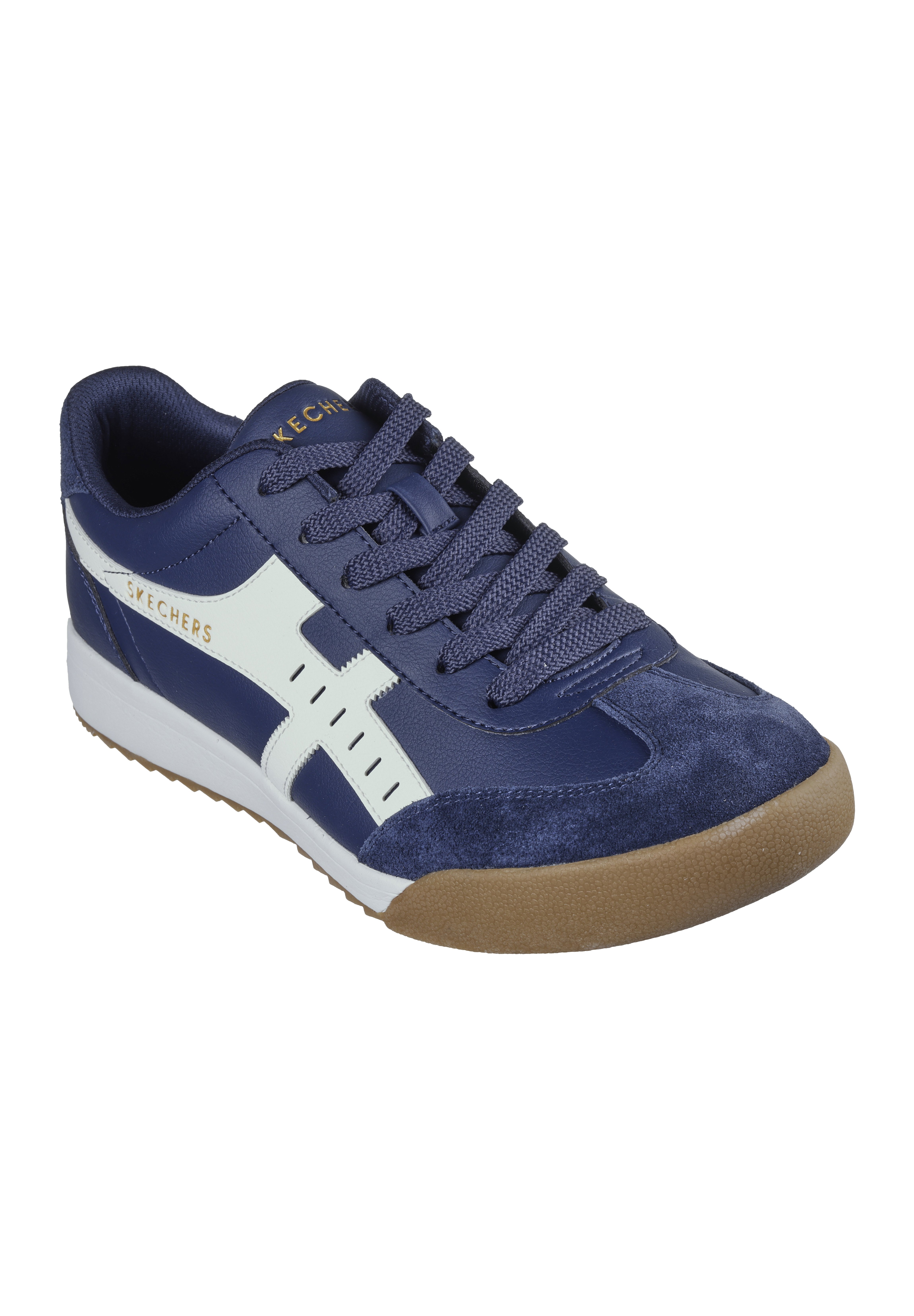 ぽん　0507 Skechers ZINGER MANZANILLA TOTALE - Sneakers laag - marineblau