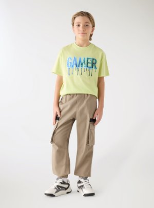 Terranova, T - T-shirt con stampa - lime chiaro