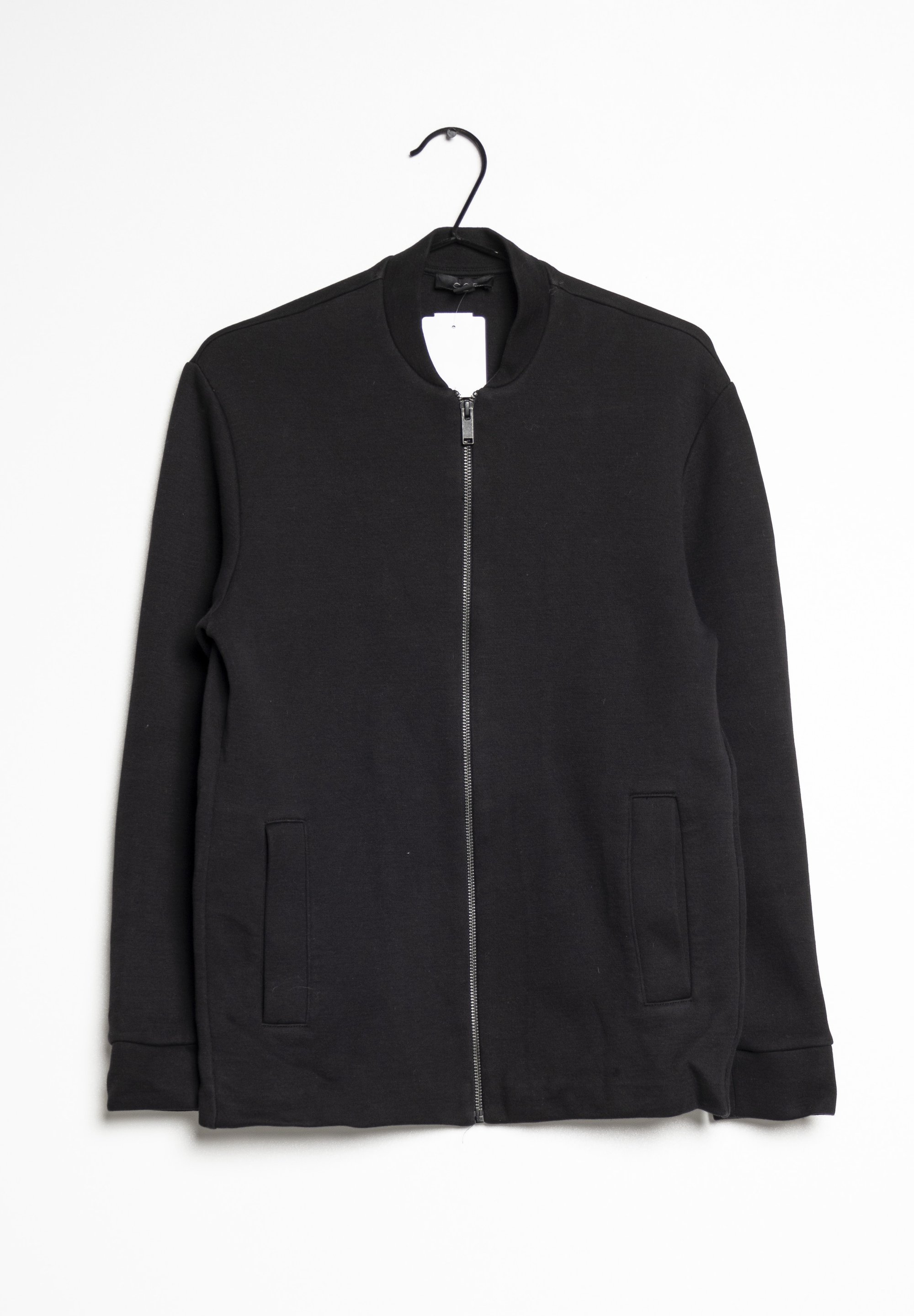 COS Sweat zippé black/noir (Seconde main)