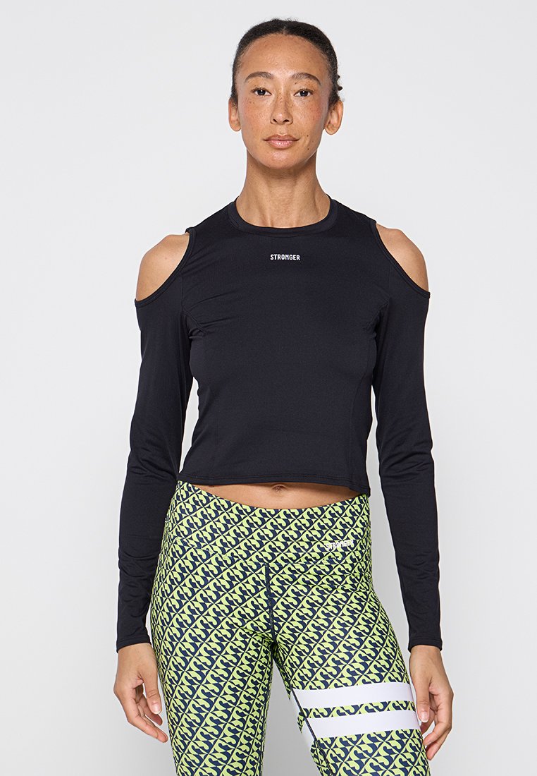 Stronger Sport T-shirt zwart