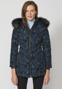 Koroshi - PADDED LONG - Parka - cobalto   dark blue Imagen en miniatura 1