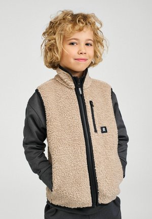 Reima, REIMA FLEECEWESTE TUPAS UNISEX - Weste - earthy beige