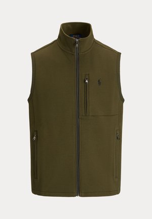 Polo Ralph Lauren DOUBLE-KNIT MOCKNECK VEST - Veste - company olive