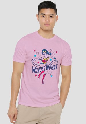 Cotton Soul, DC WONDER STARS - Print T-shirt - pink