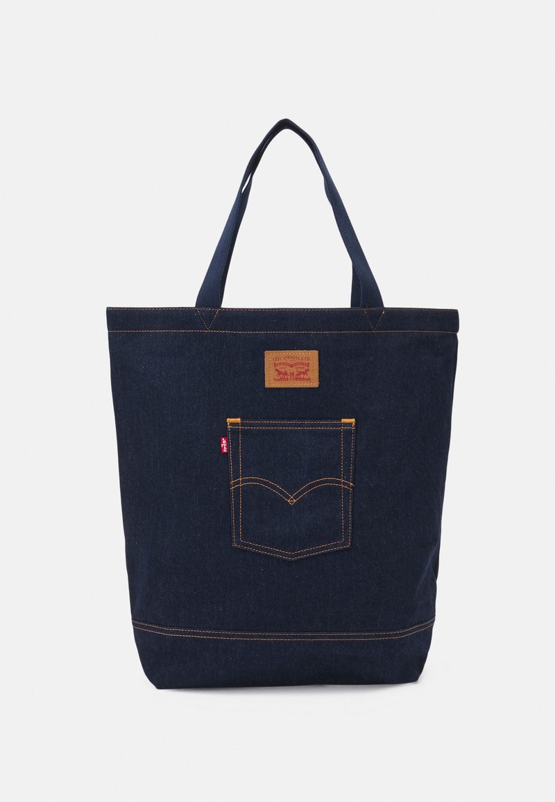 Levi's® - BACK POCKET TOTE UNISEX - Tote bag - navy blue, Enlarge