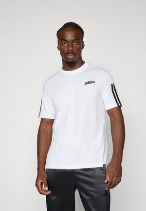 SCRIPT TEE - T-shirts print - white
