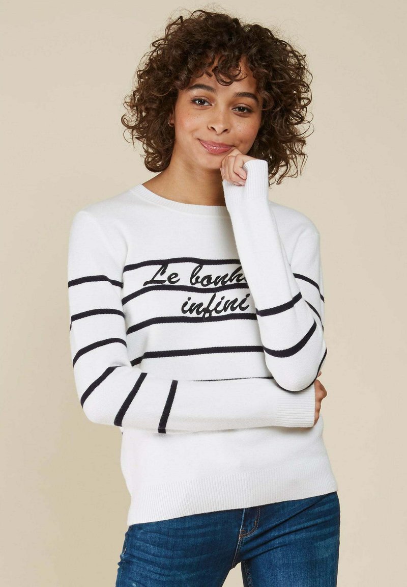 Andy & Lucy PASTIS - Pullover - blanc