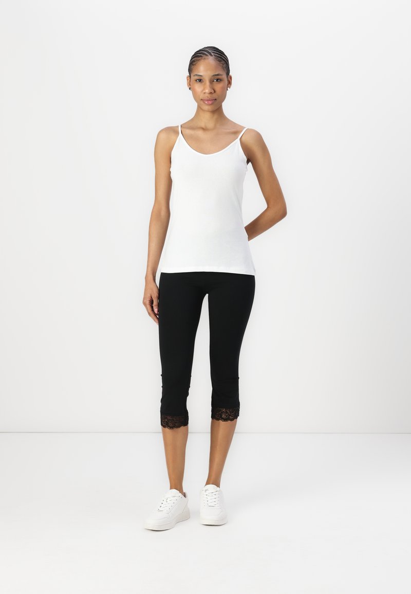 Anna Field - 5 PACK - Top - black/white/mottled light grey, Enlarge