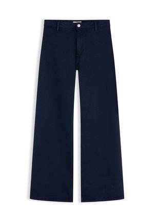 Tommy Hilfiger, WIDE LEG WASHED HW ANKLE  - Wide Leg - dark night navy