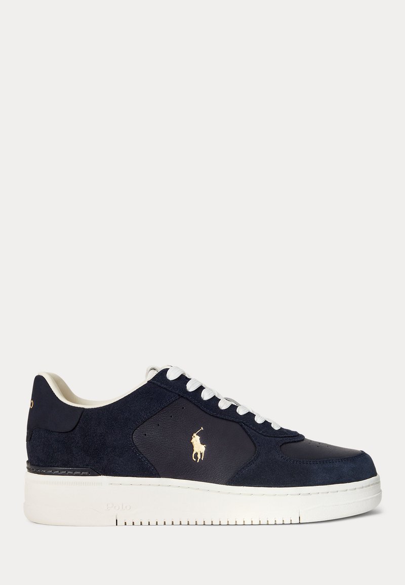 Polo Ralph Lauren MASTERS COURT LEATHER-SUEDE SNEAKER UNISEX - Tenisky - navy