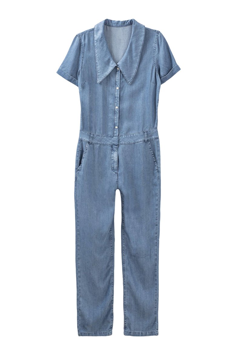 Damen Kleider | I.Code by IKKS Jumpsuit bleach/hellblau - MN67545 Damen Kleider | I.Code by IKKS Jumpsuit bleach/hellblau - MN67545