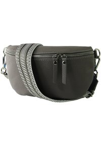 DrachenLeder Schoudertas - grau  mehrfarbig