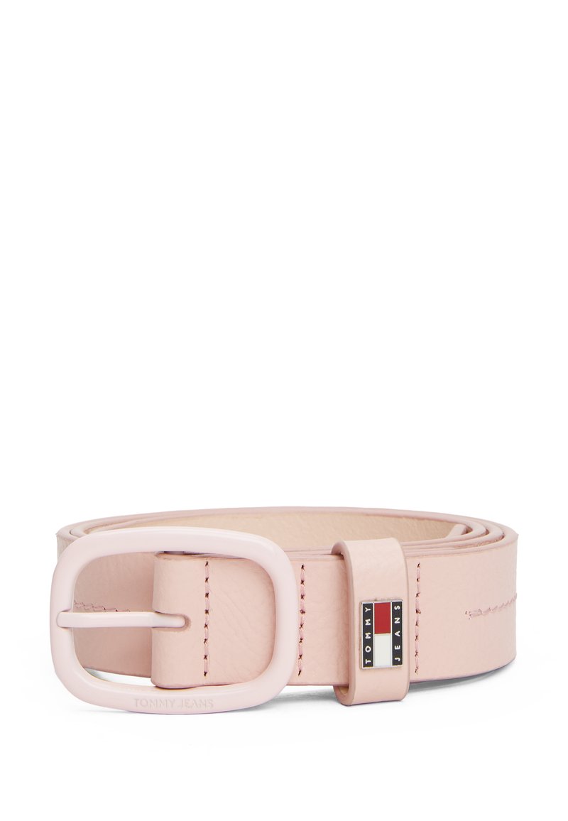 Tommy Jeans OVAL TONAL  - Pásek - pink