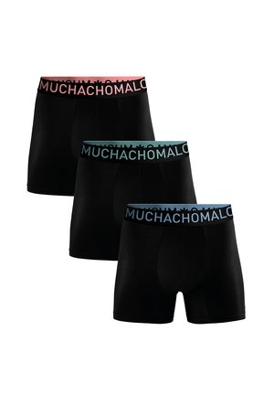 MUCHACHOMALO 3-PACK SOLID - Trunks - black