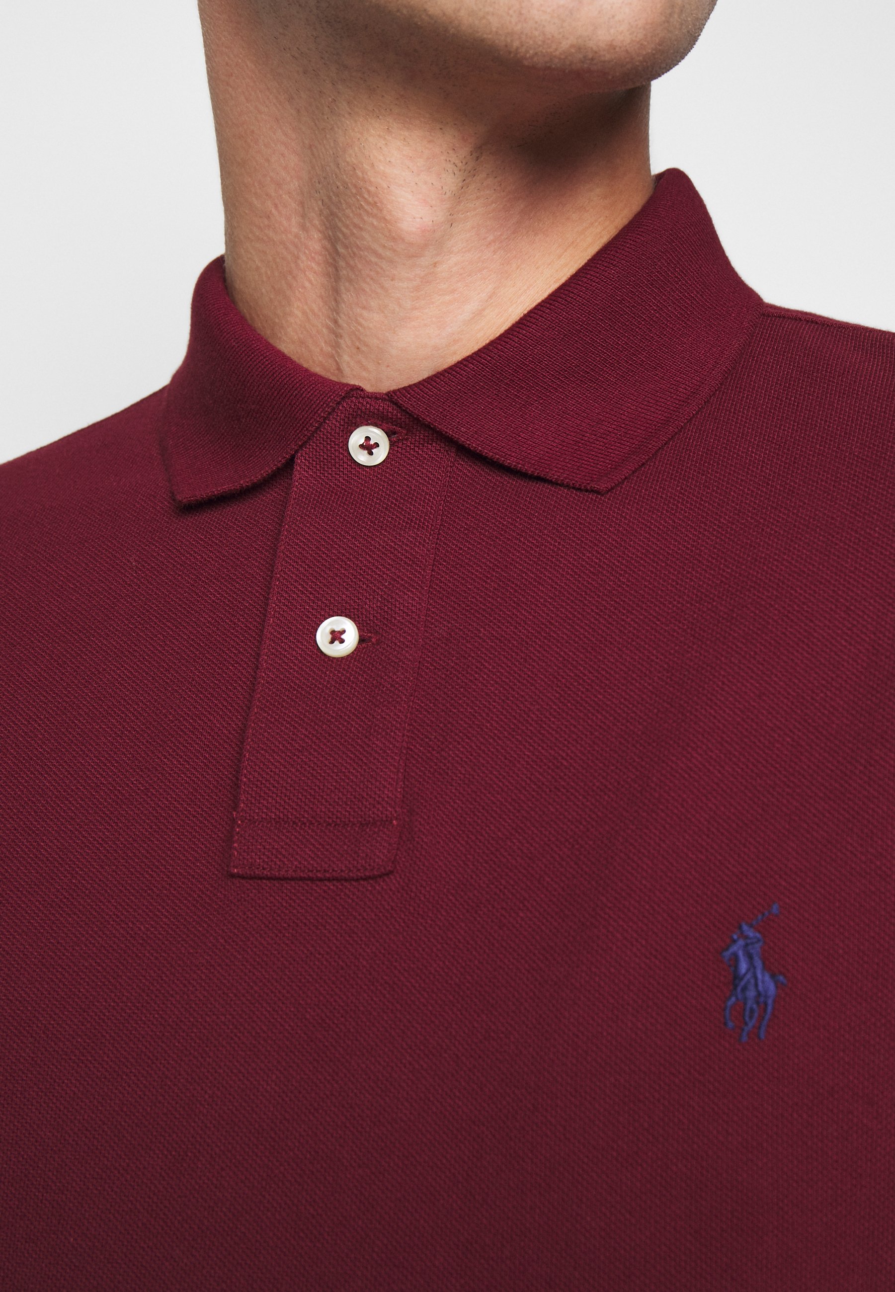 ralph lauren classic wine polo shirt