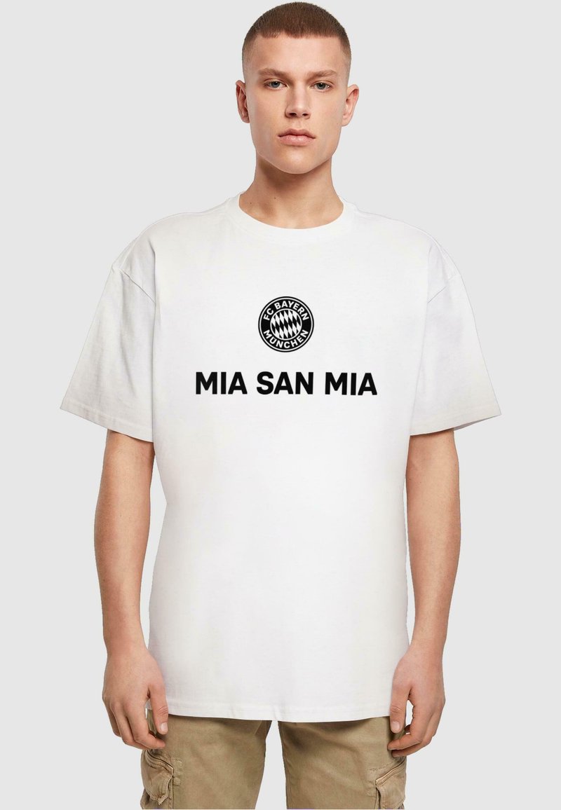 Fc Bayern Munich Mia San Mia FC Bayern München MIA SAN MIA LOGO HEAVY OVERSIZED TEE - T-Shirt print