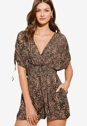 Lipsy HOLIDAY  REGULAR FIT - Lühikeste varrukatega bodi - animal print