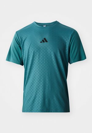 adidas Performance POWER TEE - Sports T-shirt - preloved teal