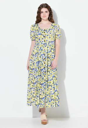 FLORAL - Maxi-jurk - sun yellow