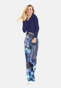 Winshape Retuusid - püksid - patchwork blue