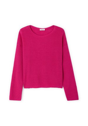 American Vintage, PULL FEMME LIUCITY - Striktrøje - fuchsia fluo