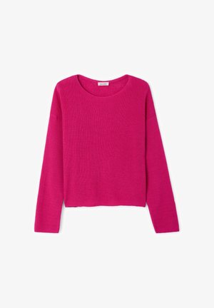 American Vintage, PULL FEMME LIUCITY - Striktrøje - fuchsia fluo