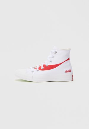 CHUCK TAYLOR ALL STAR X COCA COLA - Baskets montantes - white/racing red/egret
