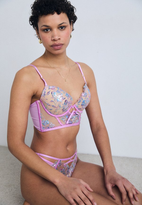 EUPHORIC PADDED CORSET - Underwired bra - lilac2