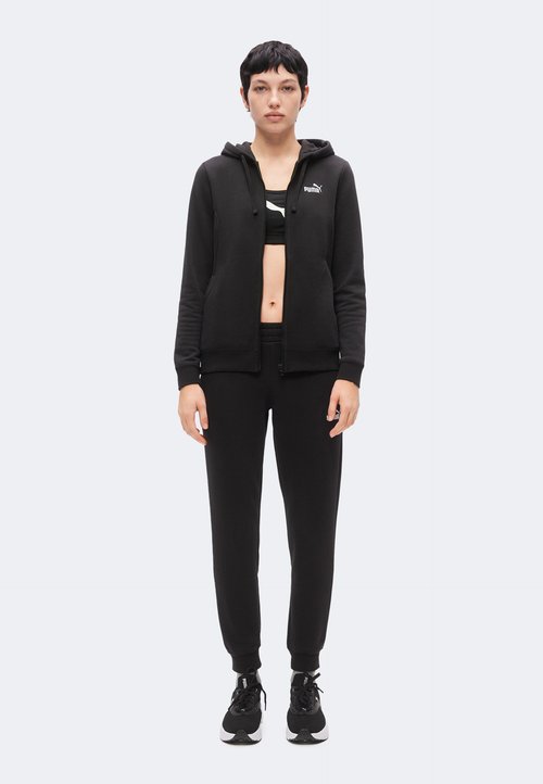 PUMA HOODED SUIT FULL ZIP - Tracksuit - black — photo 2