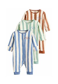 Next - REGULAR FIT - PATTERNED 3 PACK - Pižame - blue green brown Miniaturna slika 1