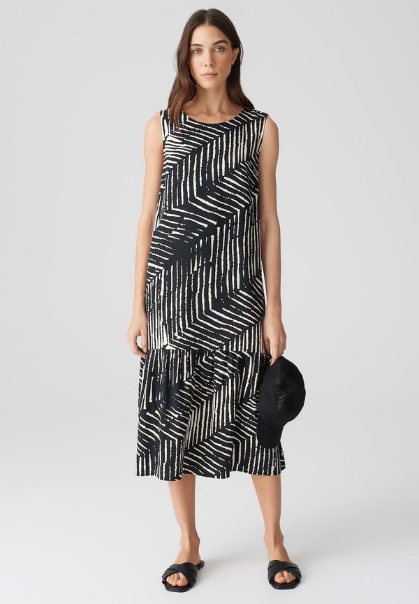 RELAXED MIDI A-LINE FIT PRINT - Freizeitkleid