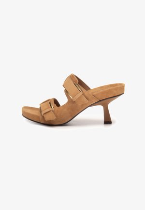 Ash, SANDALO - Ciabattine con tacco - beige