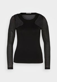 Morgan Langarmshirt - black