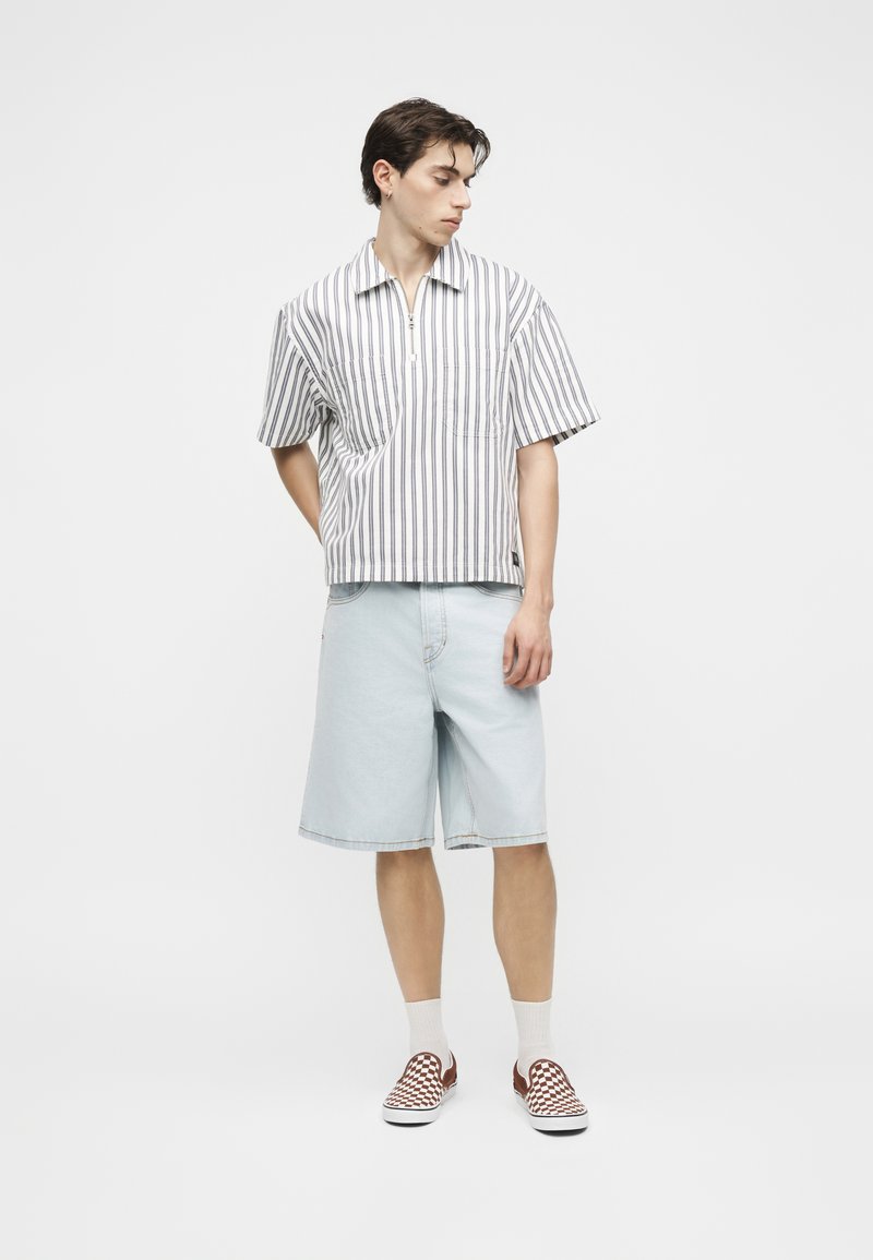 Vans CROPPED - Košile - white/steel shadow