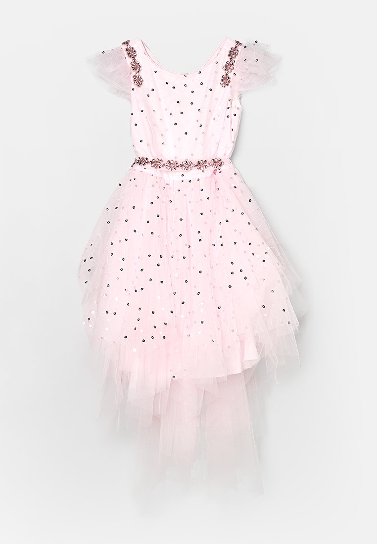 Monnalisa Cocktailjurk donkerroze