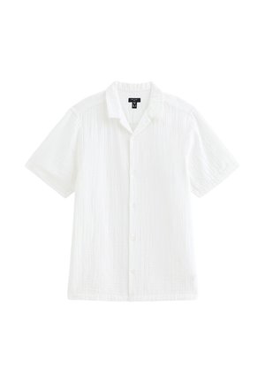 New Look, REGULAR SHORT SLEEVE REVERE - Overhemd - white