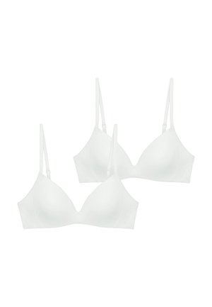 2-PACK BODY MAKE-UP SOFT TOUCH - Triangel BH - vanille