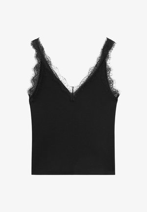 Massimo Dutti, Top - black